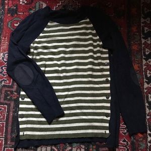 J Crew striped sweater